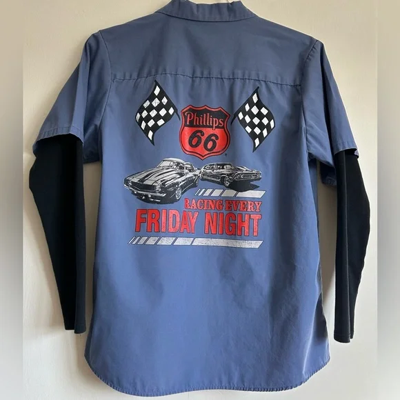 Mechanic’s Shirt w/ long thermal sleeves size L - Picture 4 of 8